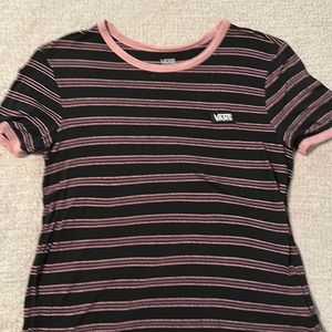 Vans Women’s striped T Shirt